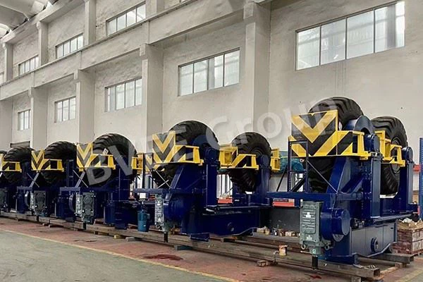 Container terminal travelling mechansim